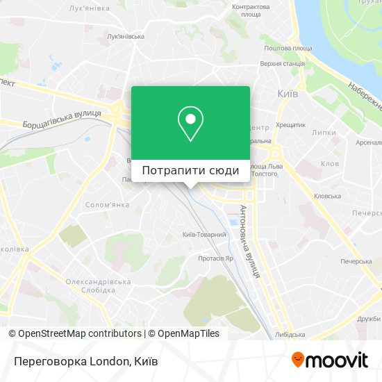 Карта Переговорка London