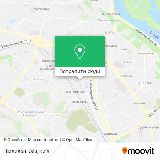 Карта Вавилон Юей