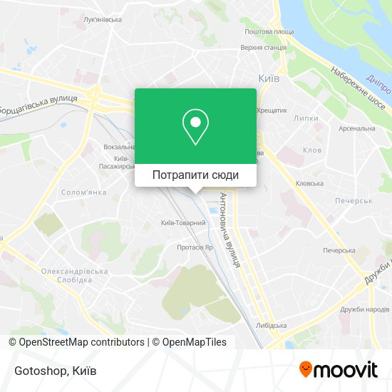 Карта Gotoshop
