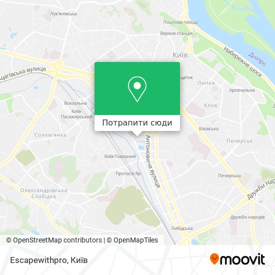 Карта Escapewithpro