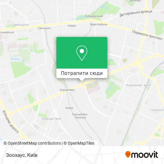 Карта Зоохаус
