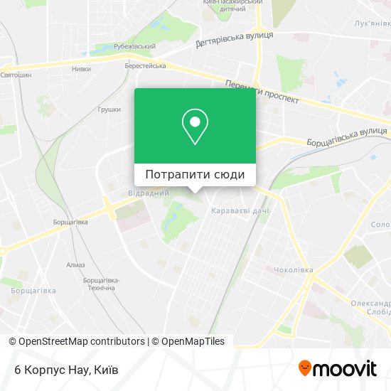 Карта 6 Корпус Нау