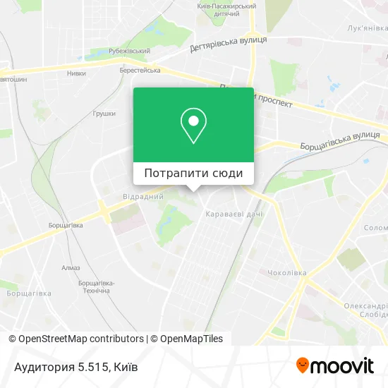 Карта Аудитория 5.515