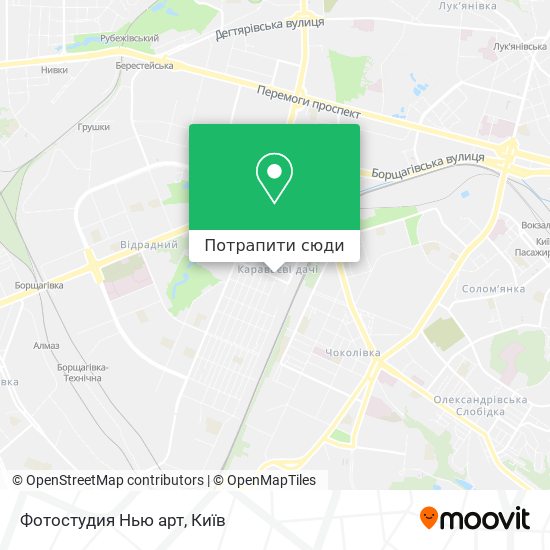 Карта Фотостудия Нью арт