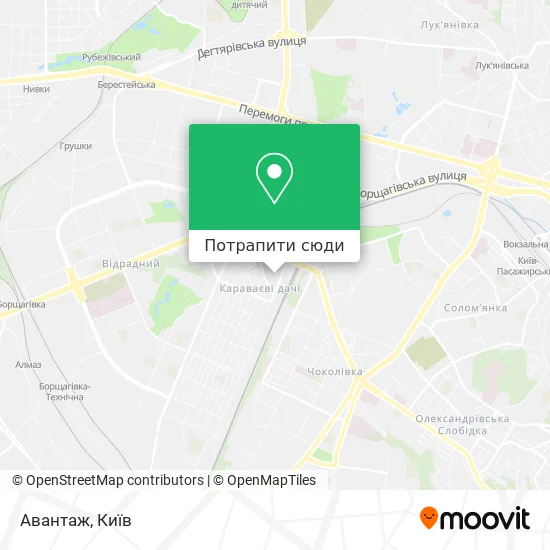 Карта Авантаж