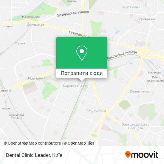 Карта Dental Clinic Leader