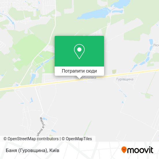 Карта Баня (Гуровщина)