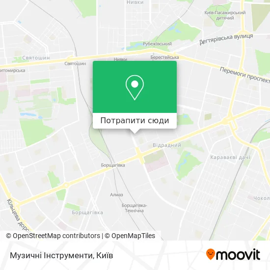 Карта Музичні Інструменти