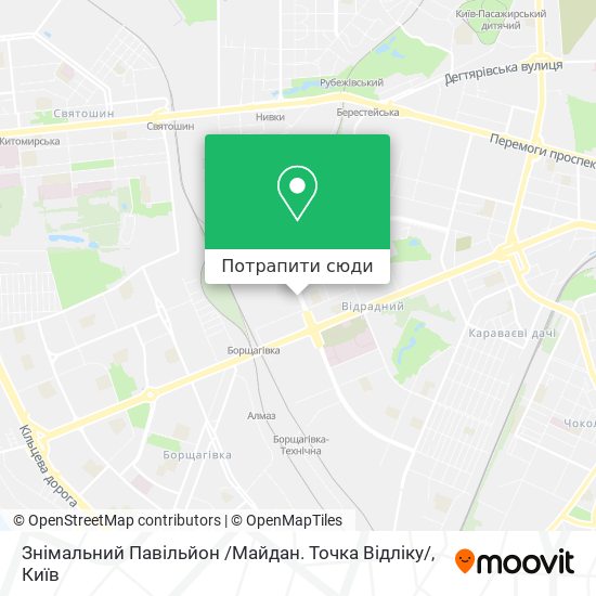 Карта Знімальний Павільйон /Майдан. Точка Відліку/