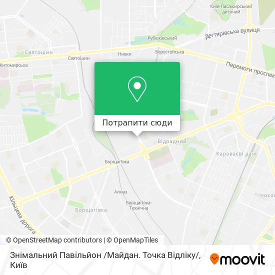 Карта Знімальний Павільйон /Майдан. Точка Відліку/