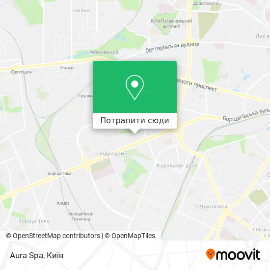 Карта Aura Spa
