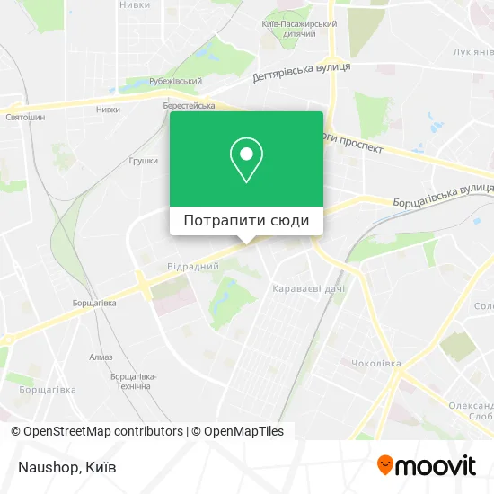 Карта Naushop