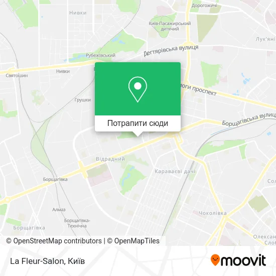 Карта La Fleur-Salon