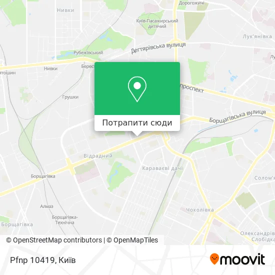 Карта Pfnp 10419