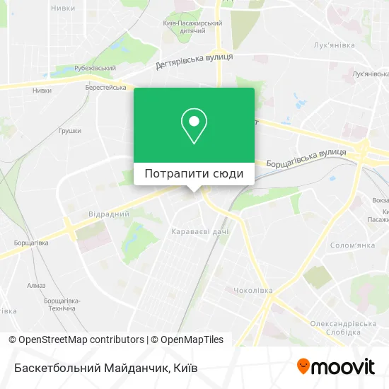 Карта Баскетбольний Майданчик