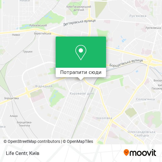 Карта Life Centr