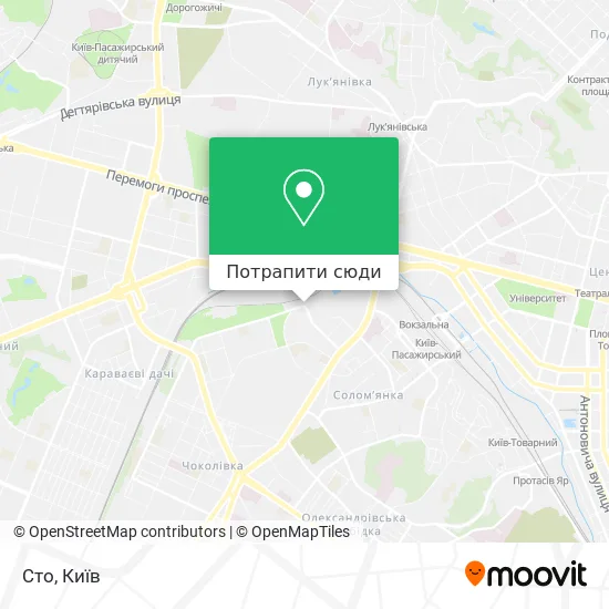 Карта Сто