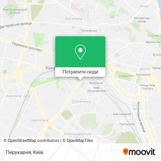 Карта Перукарня