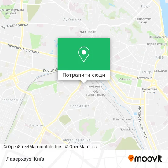 Карта Лазерхауз