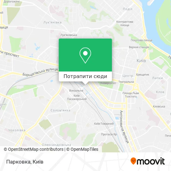 Карта Парковка