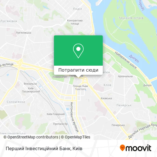 Карта Перший Інвестиційний Банк