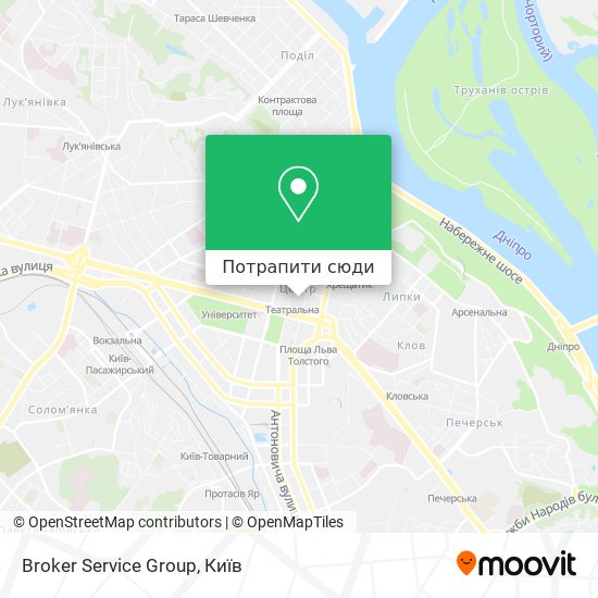 Карта Broker Service Group
