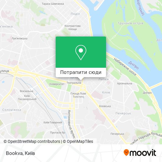 Карта Bookva