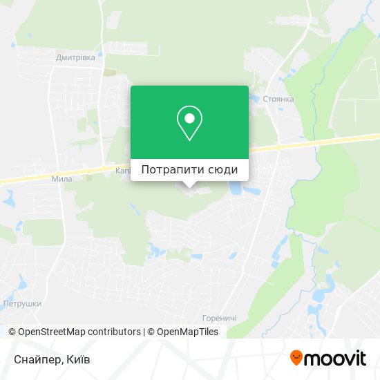 Карта Снайпер