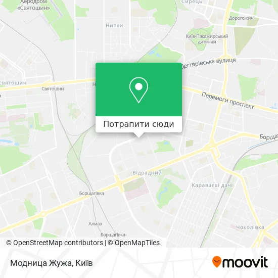 Карта Модница Жужа