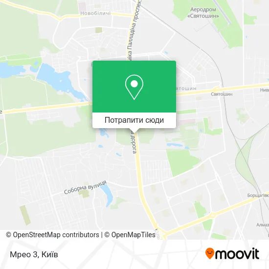 Карта Мрео 3