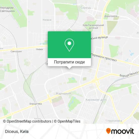 Карта Diceus