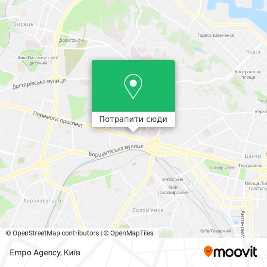 Карта Empo Agency