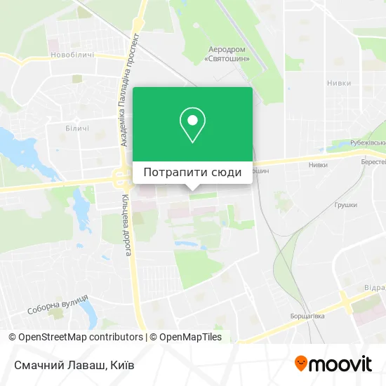 Карта Смачний Лаваш