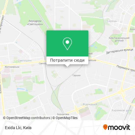 Карта Exida Llc