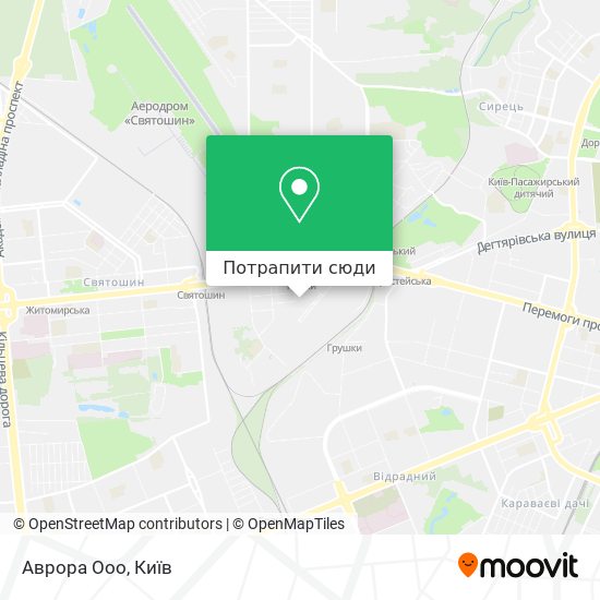 Карта Аврора Ооо