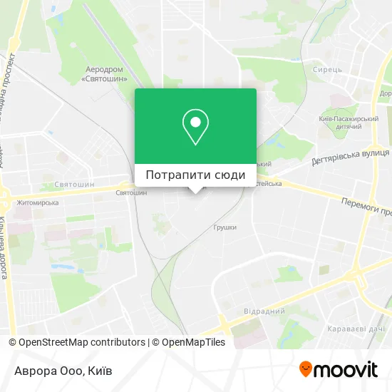 Карта Аврора Ооо