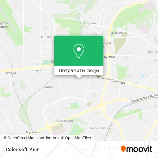 Карта Colorisoft