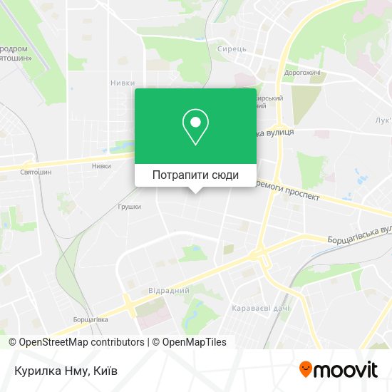 Карта Курилка Нму