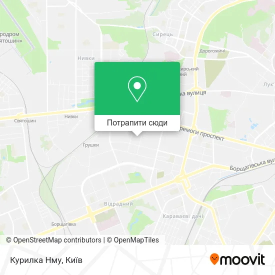 Карта Курилка Нму