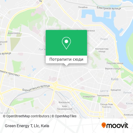 Карта Green Energy T, Llc