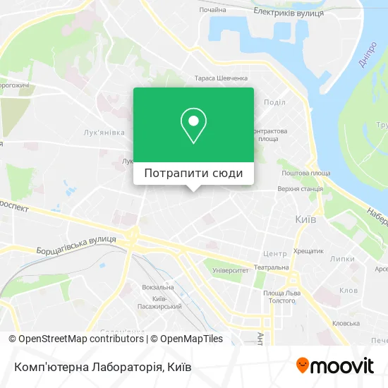 Карта Комп'ютерна Лабораторія