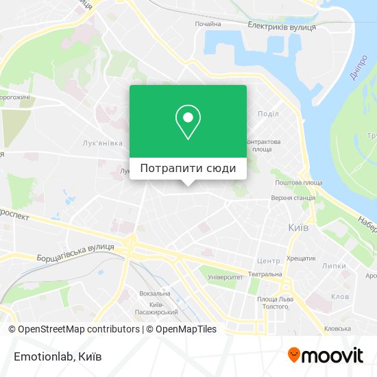Карта Emotionlab