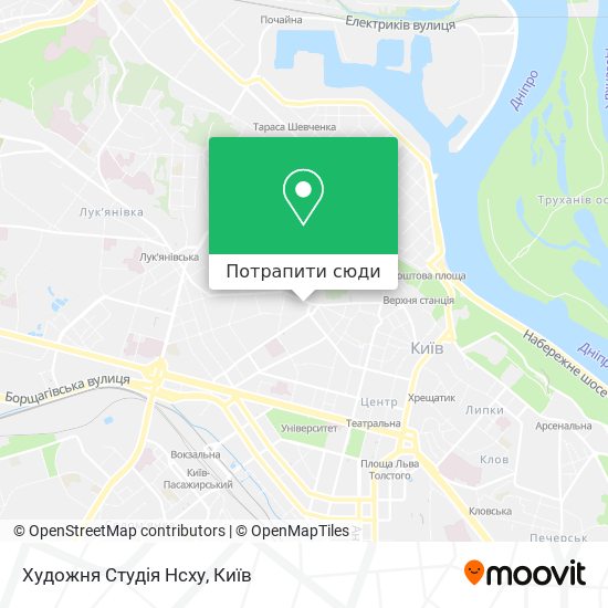 Карта Художня Студія Нсху
