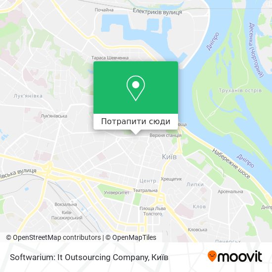 Карта Softwarium: It Outsourcing Company