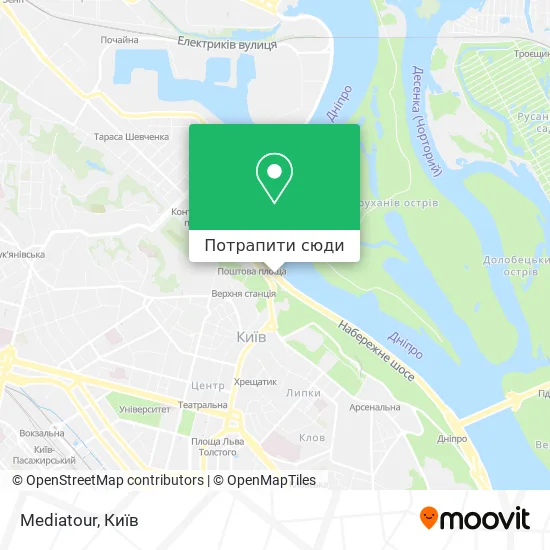 Карта Mediatour