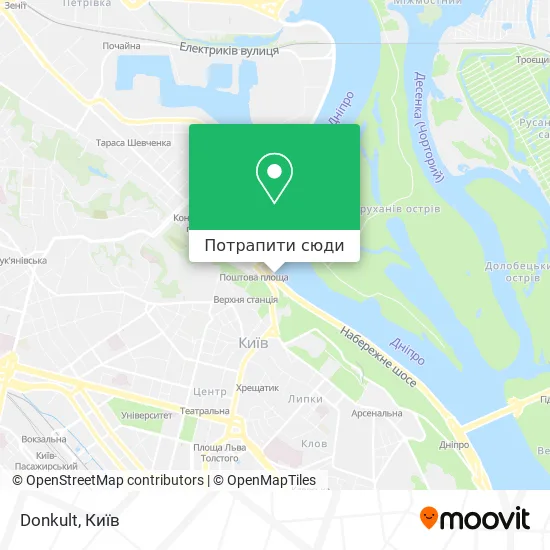 Карта Donkult