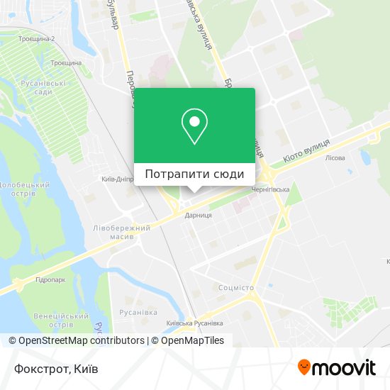 Карта Фокстрот