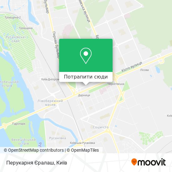 Карта Перукарня Єралаш