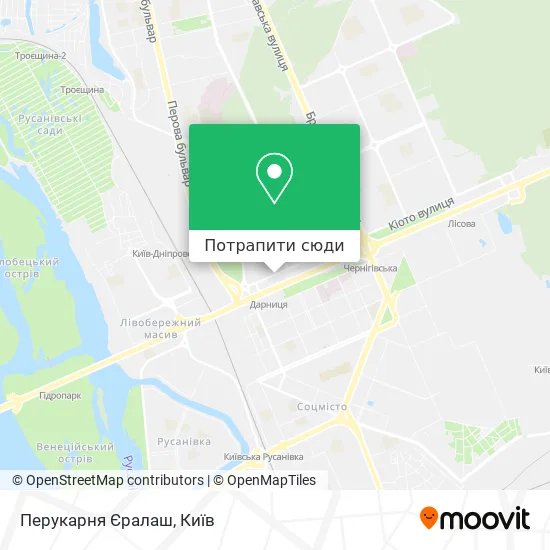 Карта Перукарня Єралаш