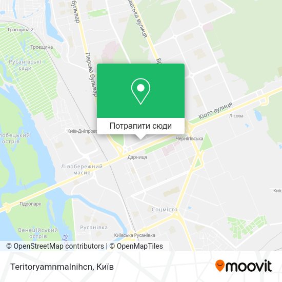 Карта Teritoryamnmalnihcn
